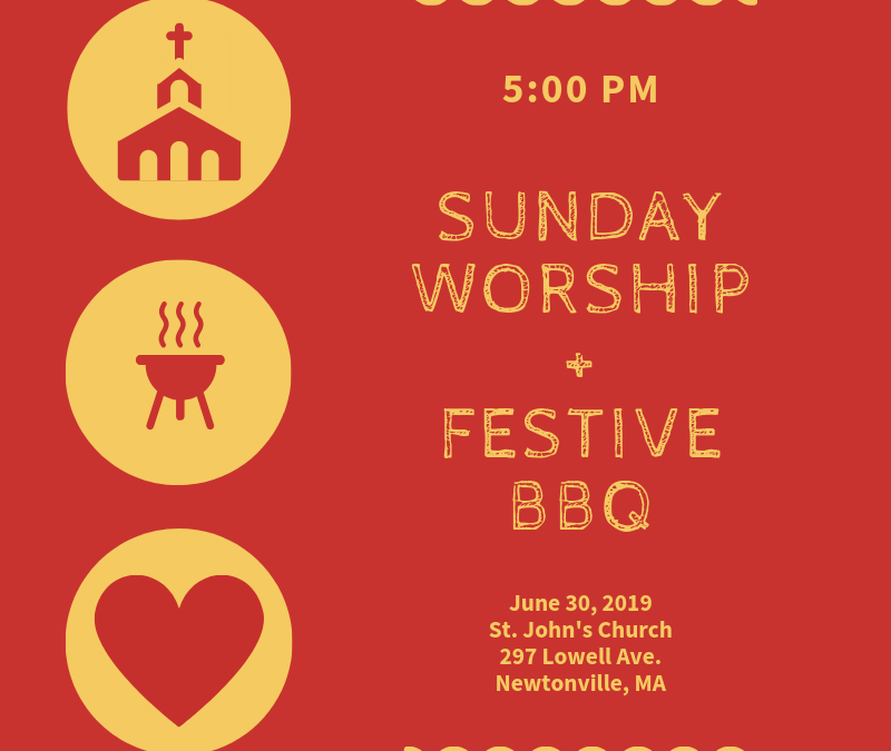5:00 PM Worship + Barbecue